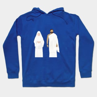 Men & Women in Hajj Hand Drawn Hoodie